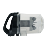 Contenitore e separatore della polvere completo nero e grigio