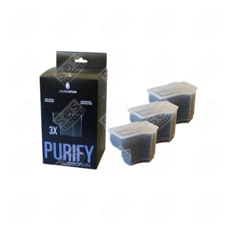 SET DI 3 CARTUCCE ANTICALCARE ORIGINALI PURIFY SMART FERRO DA STIRO, FERRO A VAPORE - 606.7830.750, 6067830750
