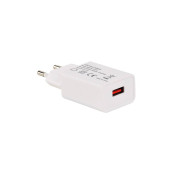 Caricatore USB da rete bianco