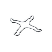 Supporto per griglia riduttore di fiamma (130MM)