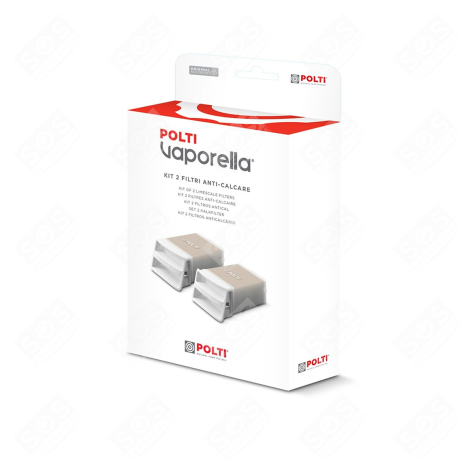 KIT FILTRI ANTI-CALCARE FERRO DA STIRO, FERRO A VAPORE - PAEU0404