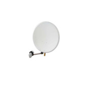 Parabola in acciaio bianca 60 cm