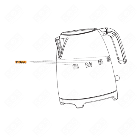 LOGO SMEG BOLLITORI, CARAFFE FILTRANTI - 925030216