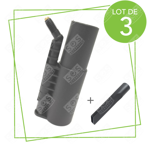 SET DI 3 UGELLI ALTA PRESSIONE 120° CON 1 UGELLO PIATTO IDROPULITRICI - M0007065