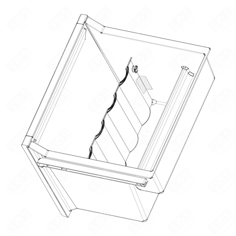 CASSETTO FRUTTA E VERDURA FRIGORIFERO, CONGELATORE - 8582265426485