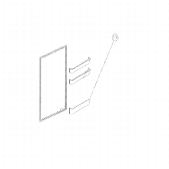 Balconcino / mensola porta-bottiglie