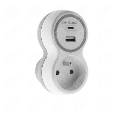 PRESA 16A + CARICATORE USB/A + C ORIGINALE ACCESSORI E PRODOTTI - 190732