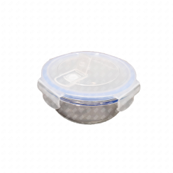 Scatola di vetro rotonda 650ml