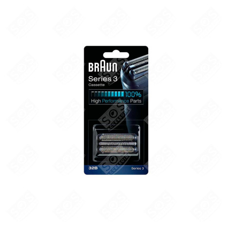 CASSETTA 32B NERA ORIGINALE RASOI, TAGLIACAPELLI - 4210201115694