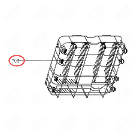 CESTELLO INFERIORE LAVASTOVIGLIE - 445J47