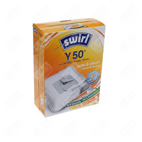SACCHETTI ASPIRAPOLVERE Y50/4 ECOPOR ASPIRAPOLVERE - 6782930