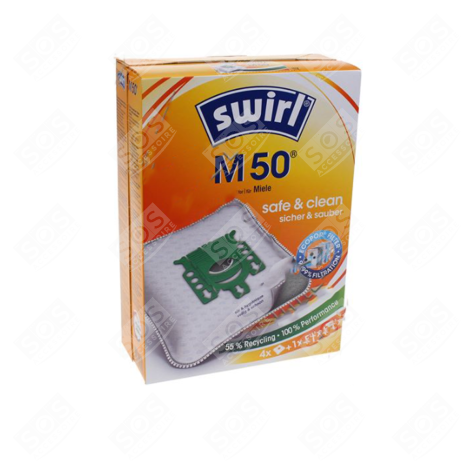 SACCHETTI M50/4 ECOPOR ASPIRAPOLVERE - M50