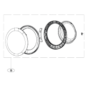Set porta e cerniera (riferimento 56)