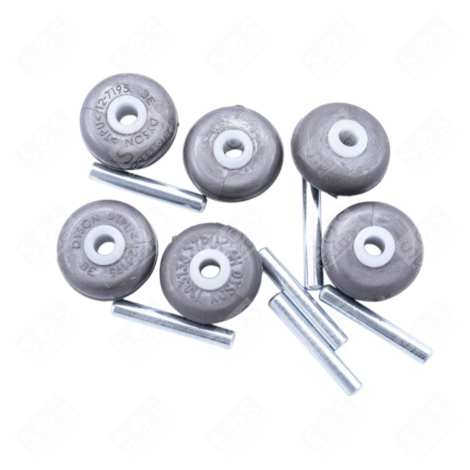 RUOTA FINA + ASSE ASPIRAPOLVERE ORIGINALE ASPIRAPOLVERE - 967435-01