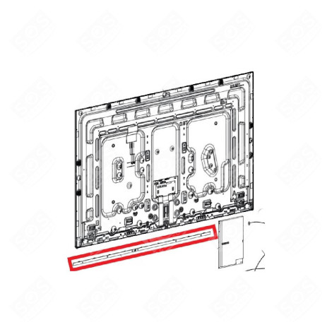 KIT BARRA LED ORIGINALE TELEVISIONI, TELEVISORI, TV - AGM76929402