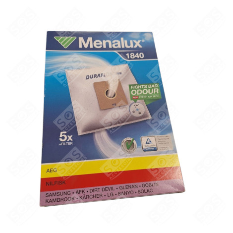 SCATOLA DA 5 SACCHETTI ORIGINALE ASPIRAPOLVERE - 9001961953