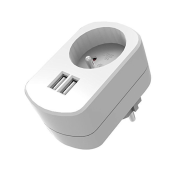 Caricabatterie da muro 2 porte USB