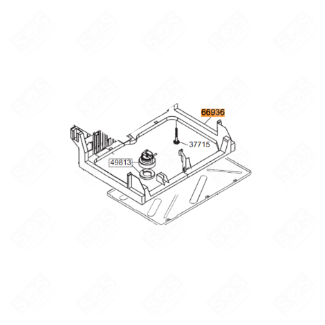 GRUPPO BASE (RIFERIMENTO 66936) LAVASTOVIGLIE - 760410113