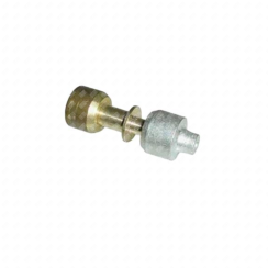 Raccordo diritto ridotto in ottone originale