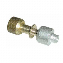 Set di 2 raccordi dritti