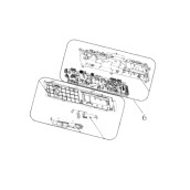 Piastra f1 10792110 hpal08 originale