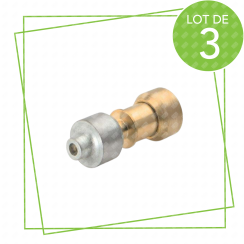 Set di 3 raccordi dritti originali