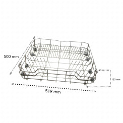 Cestello inferiore grigio