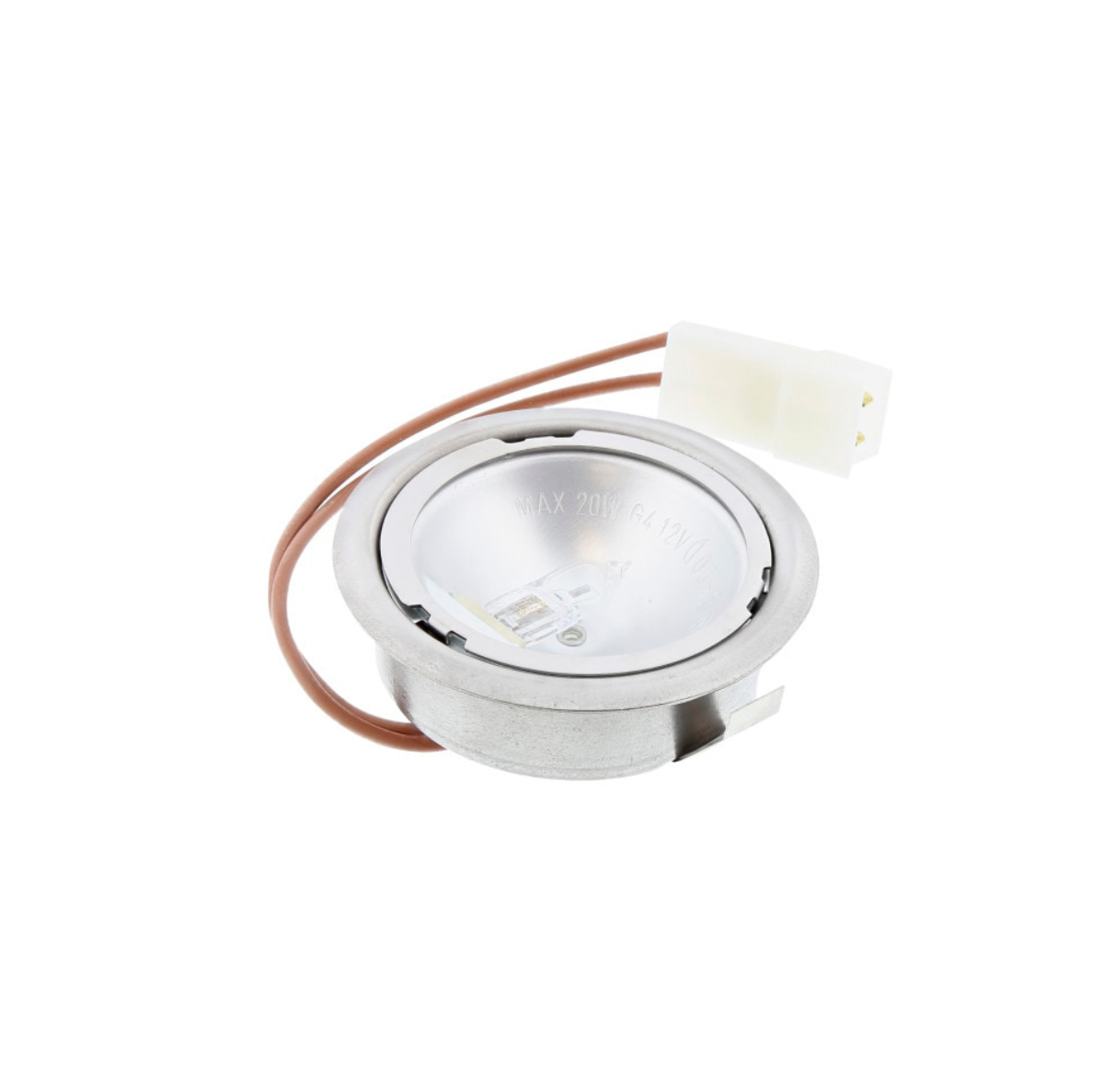 2 Coperture Per Lampada Cappa AEG Electrolux – Modello Ovale 100x54mm – Ricambio Con Viti Per 50248796000 – DL-pro