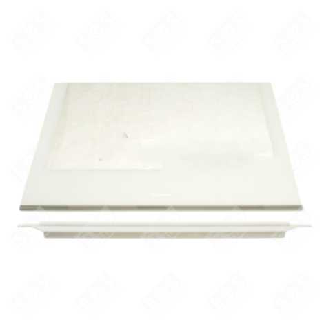 VASSOIO COMPLETO IN VETRO ORIGINALE FRIGORIFERO, CONGELATORE - 727605100