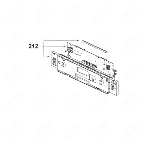 SCHEDA DI POTENZA ORIGINALE PER FORNO FORNI, FORNELLI ELETTRICI E A GAS - AS0082733