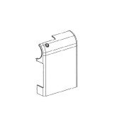 Parete laterale destra nera