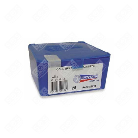 SCATOLA DI 25 FASCETTE STRINGITUBO DA 47 A 67 MM ACCESSORI E PRODOTTI - 4185985