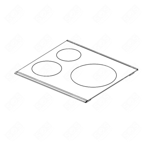 TOP VETROCERAMICA PIANO COTTURA - 4490262131