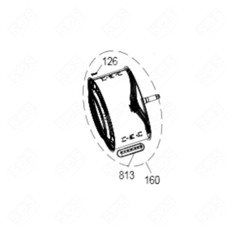 TAMBURO 49-ALVA LAVATRICE ORIGINALE LAVATRICE - 22384629