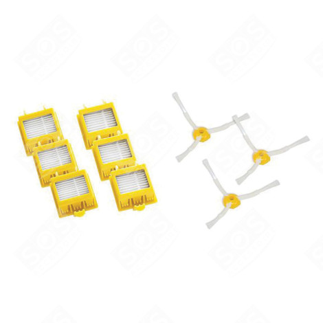 FILTRI + SPAZZOLE SERIE 700 ROBOT ASPIRAPOLVERI AUTONOMI - ACC239, 21986
