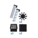 KIT ACCESSORI X-CLEAN 4 IDROPULITRICI - ZR335A00