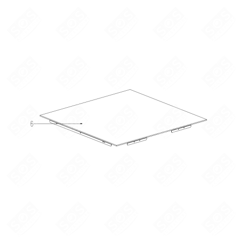TOP VETROCERAMICA PIANO COTTURA - C00909660, 4490262147