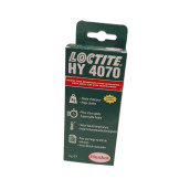 Colla di riparazione strutturale gel ibrido cianoacrilato o acrilico HY 4070, 11 g Siringa doppia