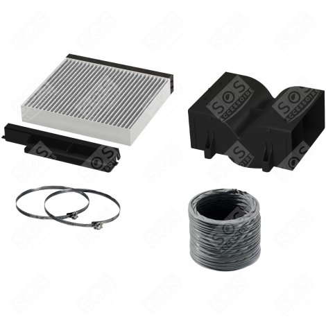 KIT, MODULO DI RICICLAGGIO STANDARD CLEANAIR CAPPA ASPIRANTE - 17006589