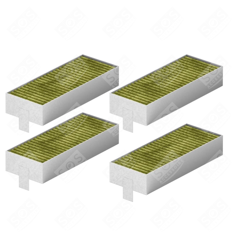 FILTRO A CARBONE CLEAN AIR PLUS 195 X 75 X 34 MM CAPPA ASPIRANTE - 17007412, 17004805