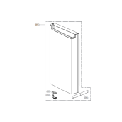 Porta congelatore (Riferimento 201A)