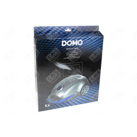 LOT DI 5 SACCHETTI ORIGINALI ASPIRAPOLVERE - DO1007SSET2