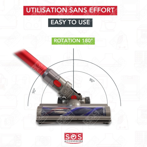 SPAZZOLA COMPATIBILE V7 V8 V10 V11 V15 ASPIRAPOLVERE - 967483-01