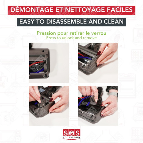 SPAZZOLA COMPATIBILE V7/V8/V10/V11/V15 ASPIRAPOLVERE - D009