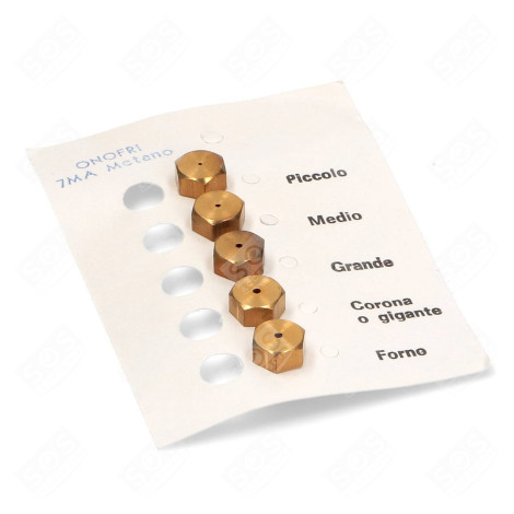 KIT INIETTORE METANO 7MA FORNI, FORNELLI ELETTRICI E A GAS - MGC103UN