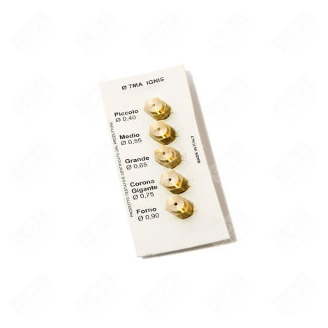 KIT INIETTORE BUTANO/PROPANO 7MA FORNI, FORNELLI ELETTRICI E A GAS - MGC102UN