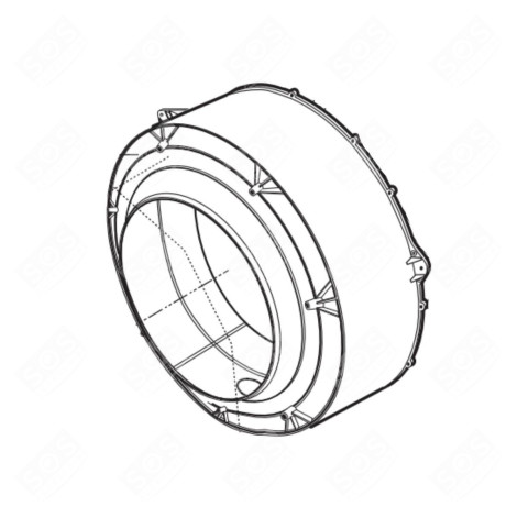 TUBO VASCA ANTERIORE LAVATRICE - ACQ89039603