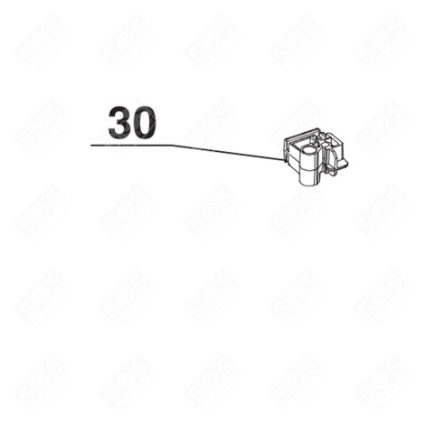 GUIDA DEL TUBO TRASPARENTE MACCHINA DA CAFFÃ, CAFFETTIERA - 505333