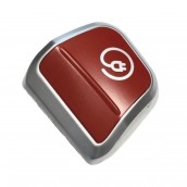 Pedale avvolgicavo rosso