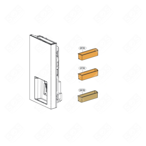 BALCONCINO (RIFERIMENTO 241G) FRIGORIFERO, CONGELATORE - AAP74271349